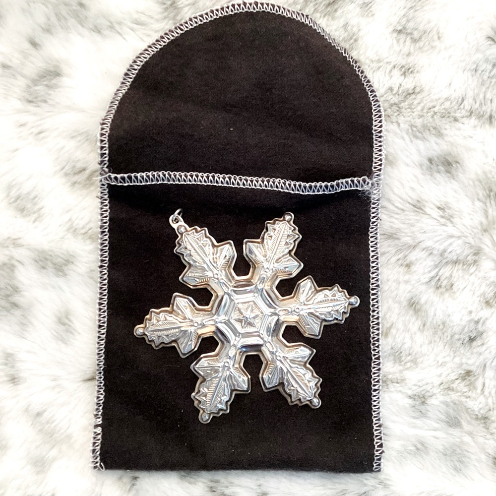 GORHAM Sterling Snowflake